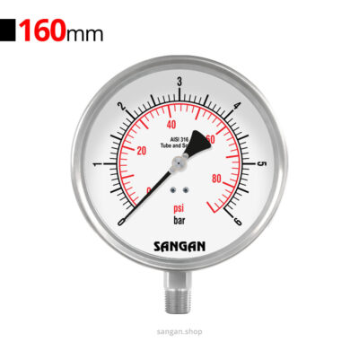 گیج فشار ضد انفجار 6bar سنگان مدل PG20/A