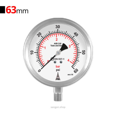 گیج فشار برند AB مدل PG18/A