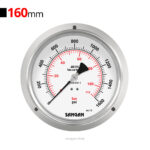 گیج فشار افقی 1600psi سنگان مدل PG18/E