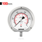 گیج فشار عمودی 1bar سنگان مدل PG18/C