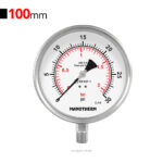 گیج فشار عمودی 30psi مانوترم