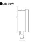 گیج فشار مانوترم MT-P100ST/C