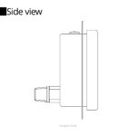 گیج فشار مانوترم MT-P100ST/E