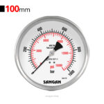 گیج فشار افقی 1000bar سنگان مدل PG18/D