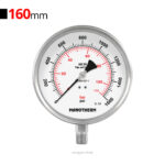 گیج فشار عمودی 1600psi مانوترم