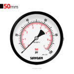 گیج فشار افقی 100psi سنگان مدل PG1/J