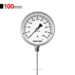 ترمومتر عمودی 500 درجه طول 290 مانوترم