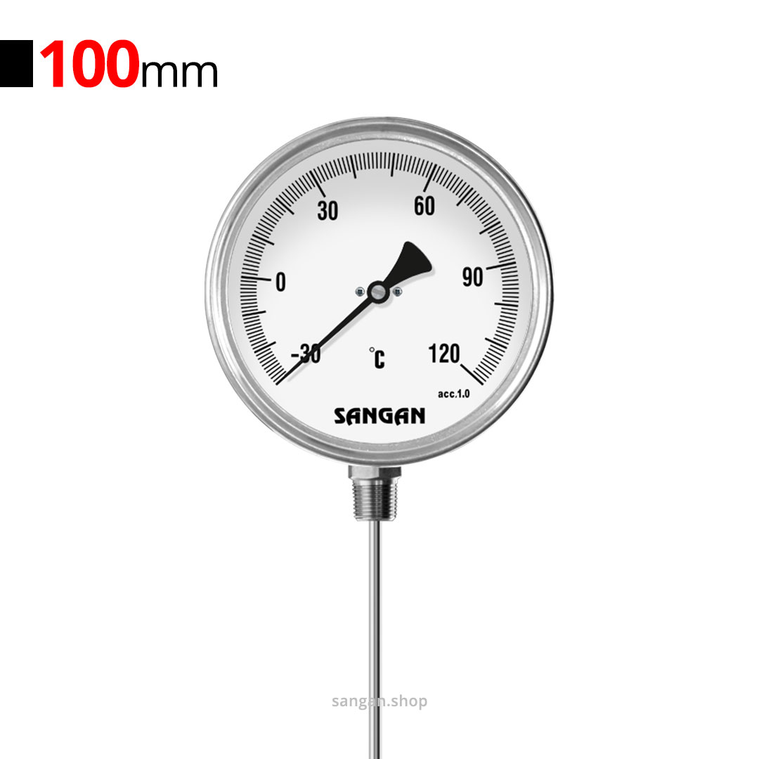 239 ترمومتر عمودی منفی 30 تا 120 درجه طول 175 سنگان مدل TB18A