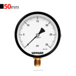 گیج فشار برنجی عمودی 30psi مدل PG1/A سنگان
