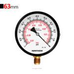 گیج فشار برنجی عمودی وکیوم مانوترم