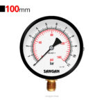 گیج فشار برنجی عمودی 11bar مدل PG1/A سنگان