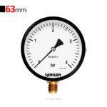 گیج فشار برنجی عمودی 4bar مدل PG1/A سنگان