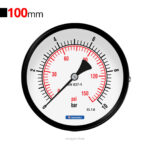 گیج فشار برنجی افقی 10bar برند Sango